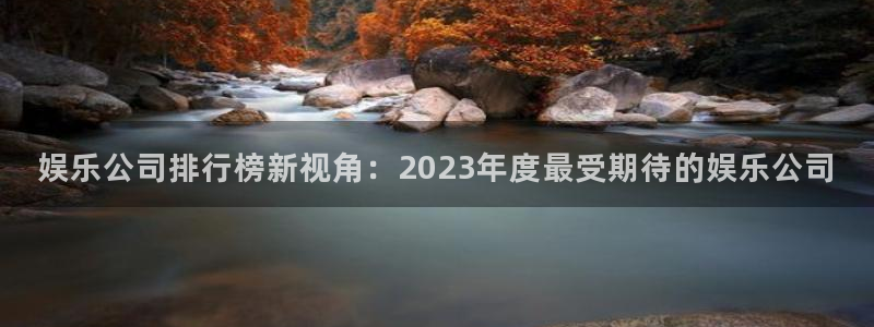 pg电子平台网站：娱乐公司排行榜新视角：2023年度最受期待的娱乐公司