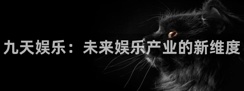 pg电子模拟器：九天娱乐：未来娱乐产业的新维度